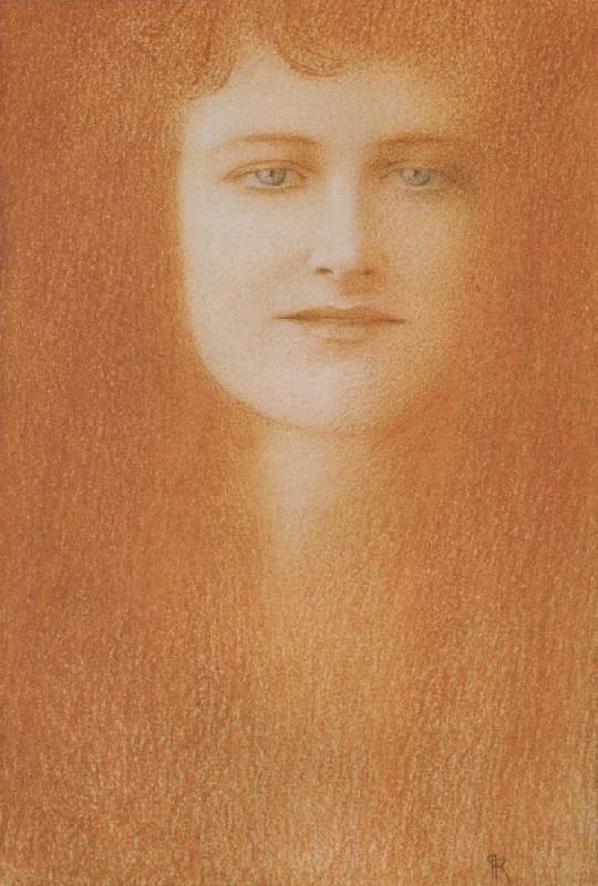 Fernand Khnopff Study of A woman Sweden oil painting art
